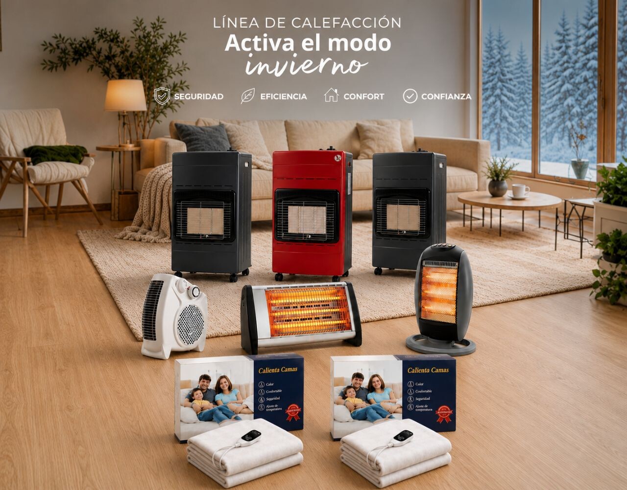 Linea de calefacción