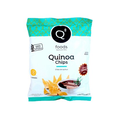 Chips de quinoa BBQ Qfoods Chips De Quinoa Bbq Qfoods