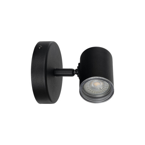 Aplique de pared acero negro GU10 EG6400