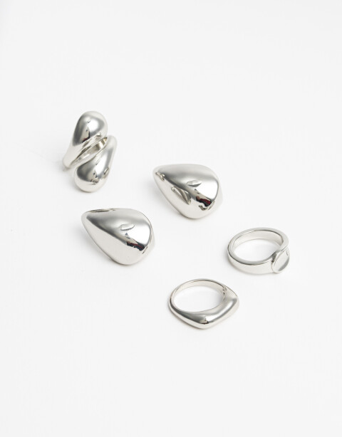 Bijouterie Set Metal Bijou Set Metal - Plateado Rodio