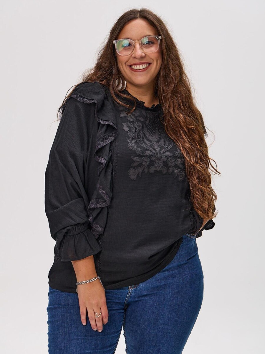 Blusa Olivia Negra