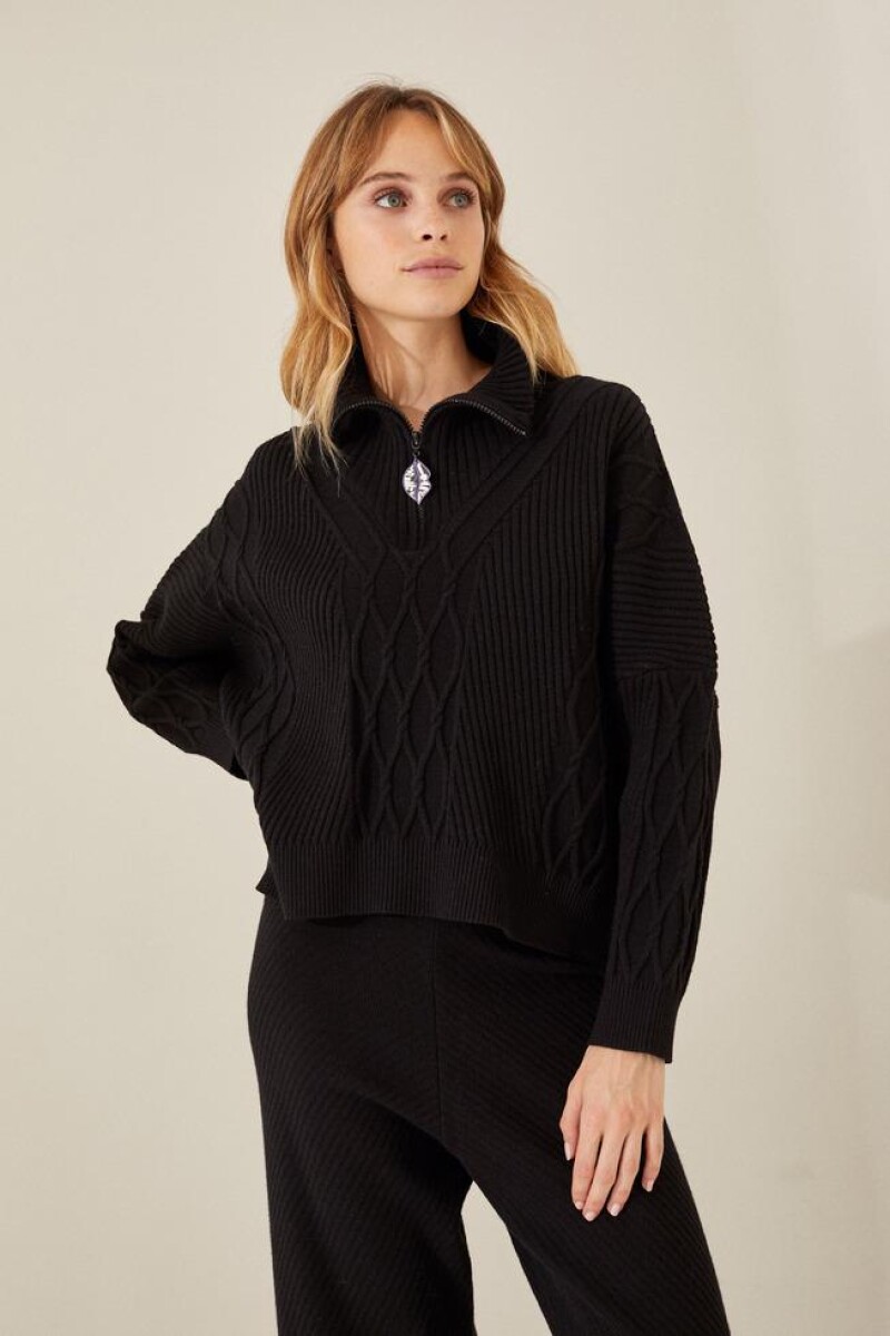 SWEATER FOREST - NEGRO 