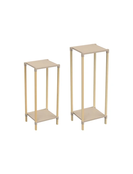 ORGANIZADOR SET X2UNID 48x28x25CMS / 59x28x25CMS MADERA Y PP ORGANIZADOR SET X2UNID 48x28x25CMS / 59x28x25CMS MADERA Y PP