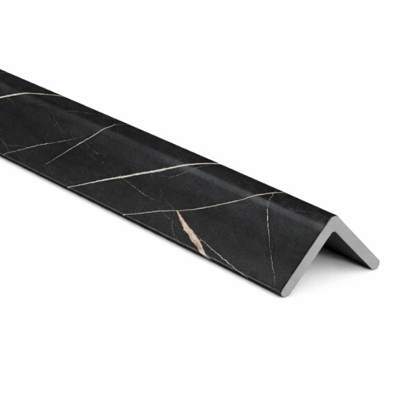 PERFIL ANGULO - TERMINACION WPC INTERIOR NEGRO VETEADO 2,90 MT PERFIL ANGULO - TERMINACION WPC INTERIOR NEGRO VETEADO 2,90 MT