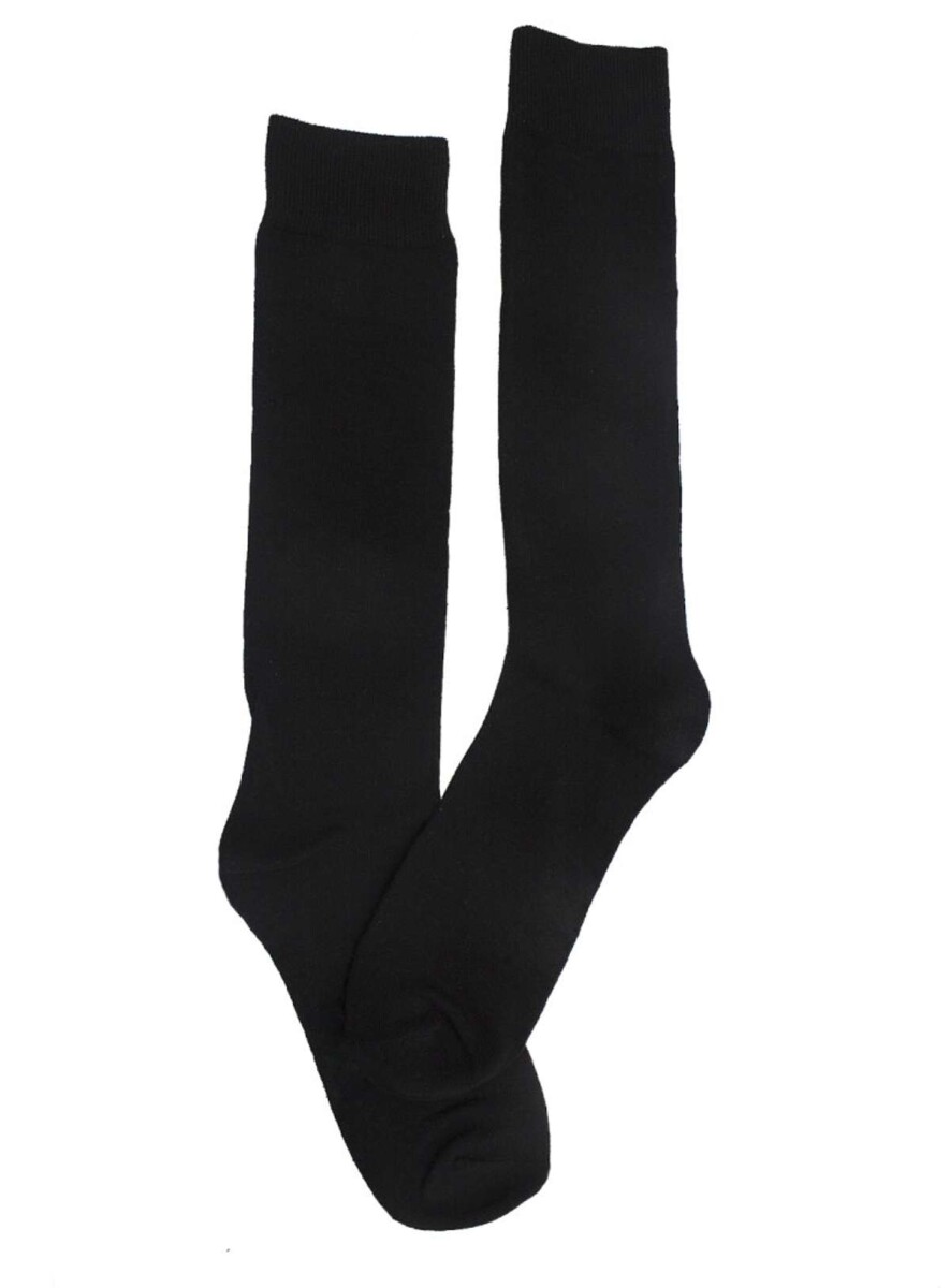 Media 3/4 lisa de abrigo nai - Negro 