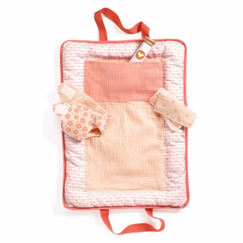 DJCAMBIADOR Cambiador De Bebe Pink Peak Pomea Djeco