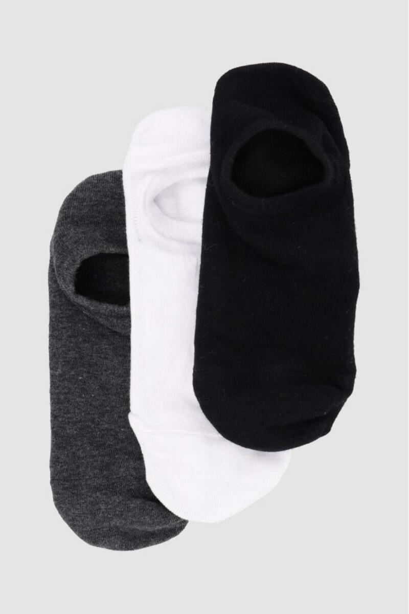 Pack x3 plantinas hombre - Estampado 1 