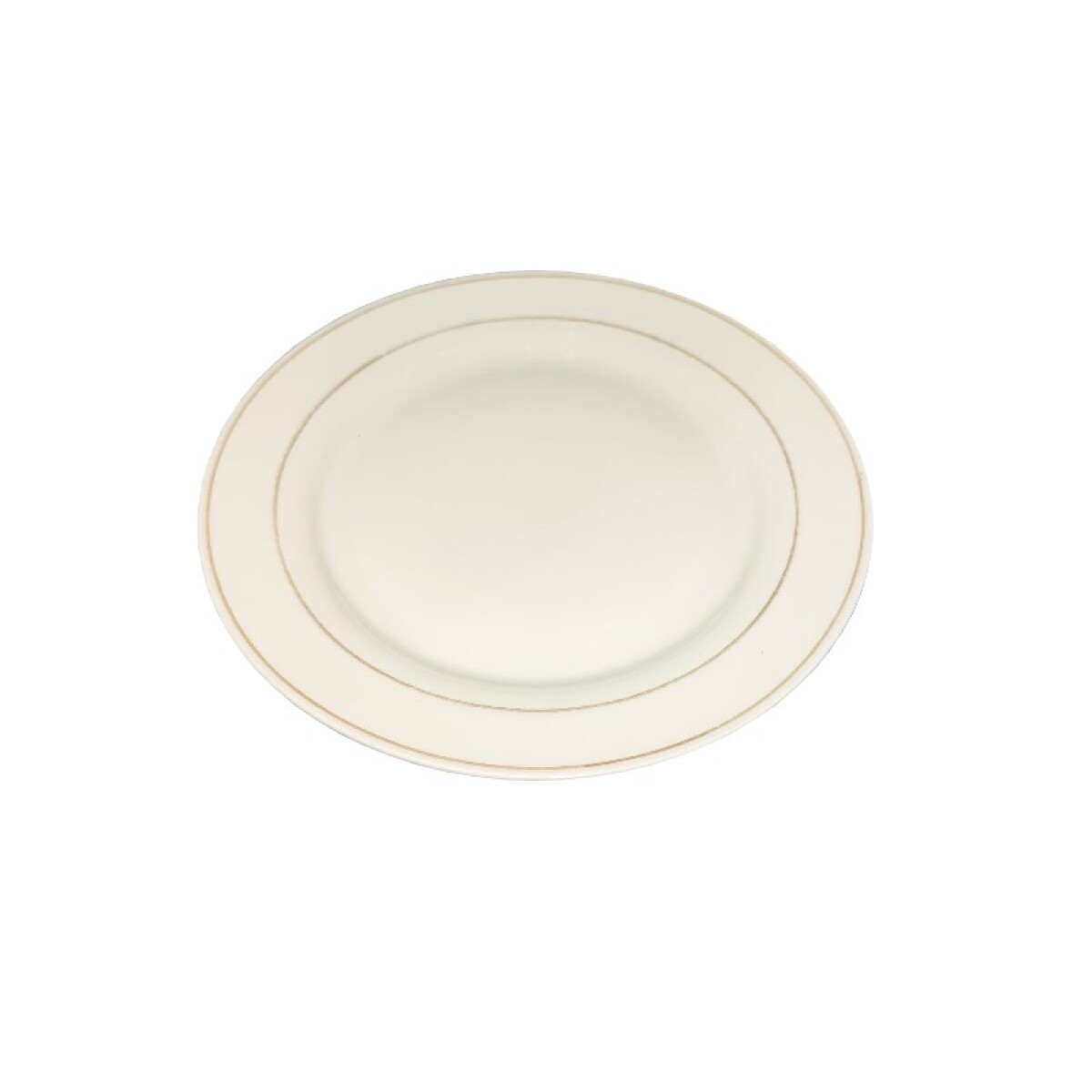 OUTLET Plato Blanco Con Rallas 20 Cm - Outlet Plato Blanco Con Rallas 20 Cm 