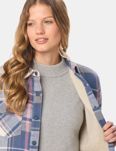 CAMPERA DE VIYELA Piedra