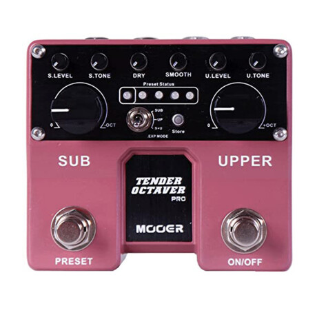 Pedal De Efectos Mooer Mtop Tender Octaver Pro Pedal De Efectos Mooer Mtop Tender Octaver Pro