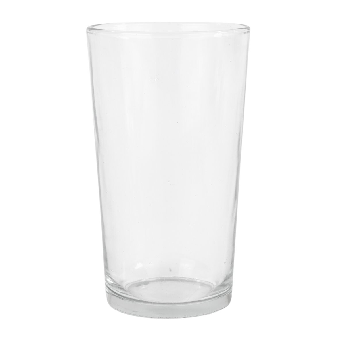 Vaso de vidrio listo alto 