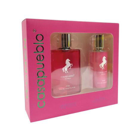 PACK CASAPUEBLO PERFUME (75 ML) Y DEO SPLASH (80 ML) PINK PACK CASAPUEBLO PERFUME (75 ML) Y DEO SPLASH (80 ML) PINK