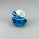 Tazón 250ml c/ Plato 15cm Azul Choosing Tazón 250ml c/ Plato 15cm Azul Choosing