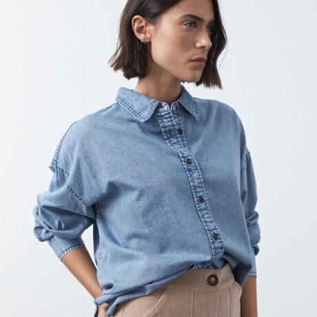 CAMISA OPALITA Azul Lavado