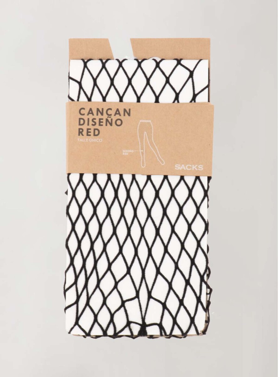 Can can red mediana - Negro 