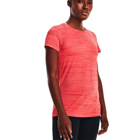 REMERA UNDER AMROUR TECH TIGER Red & Coral