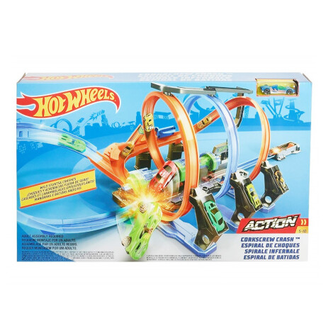 Hot Wheels Espiral De Choques Hot Wheels Espiral De Choques