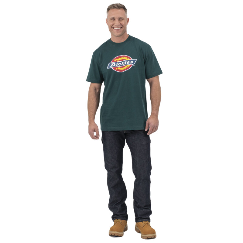 Remera Dickies Tri-Color Logo - Verde Remera Dickies Tri-Color Logo - Verde