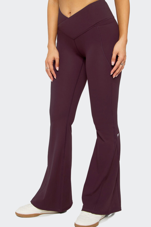 Pantalón Fabletics Acamapanado Oasis PureLuxe Violeta
