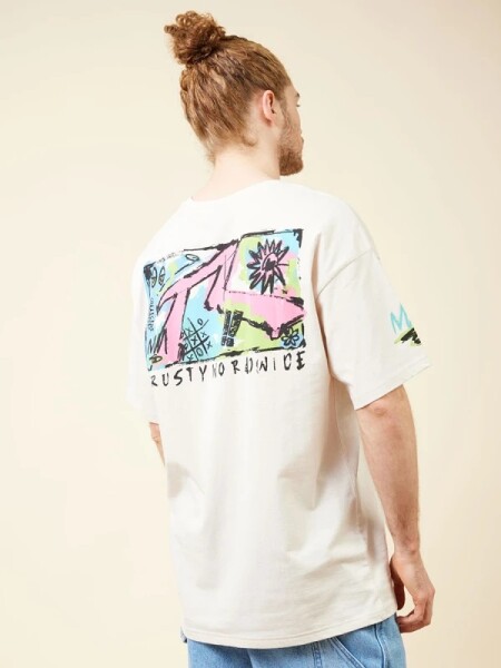 T-SHIRT RUSTY CRANE BEIGE