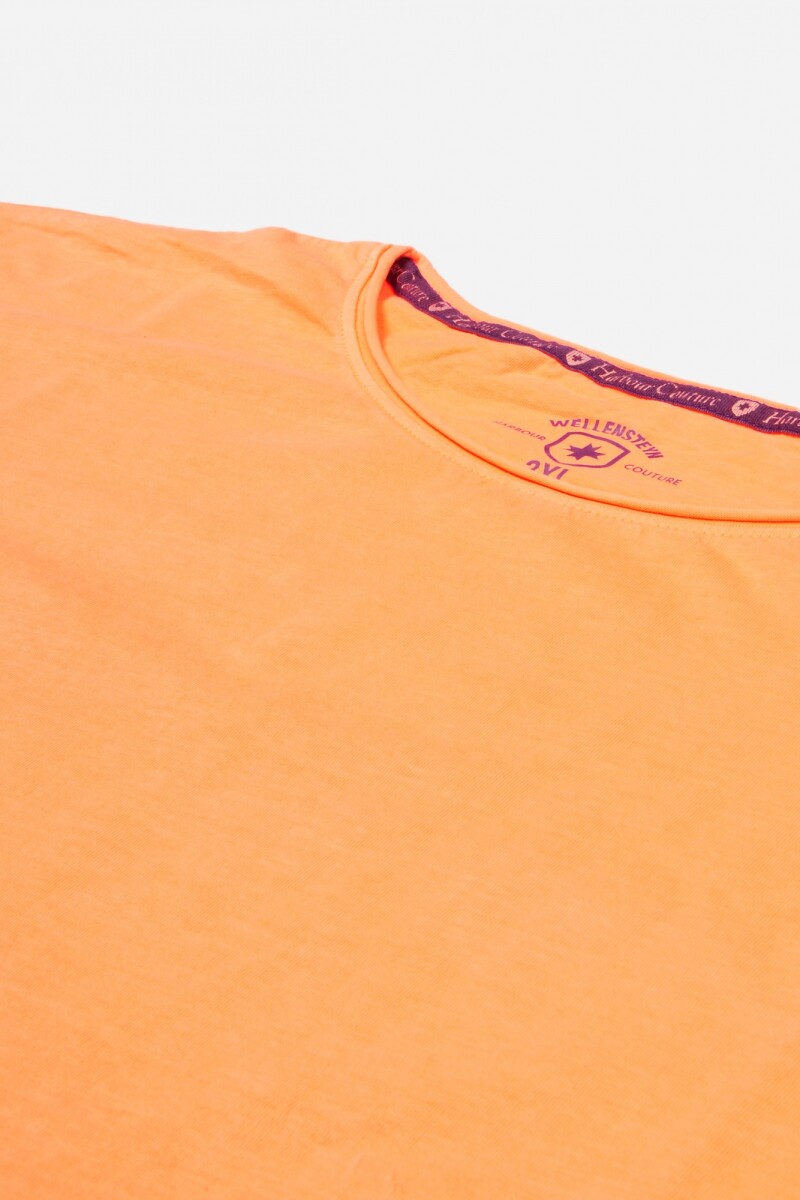 T-Shirt manga corta NARANJA