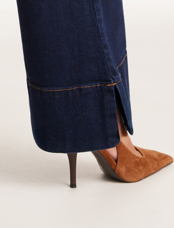 Jean Wide Leg JEAN OSCURO