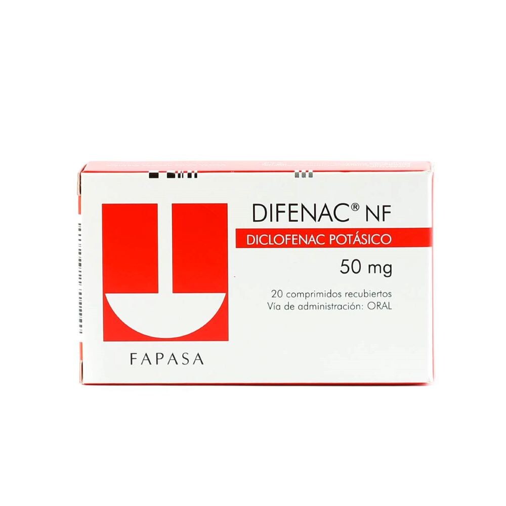 DIFENAC NF CJ X 20 COMPRIMIDOS única