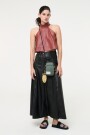 TOP HALTER Tabaco