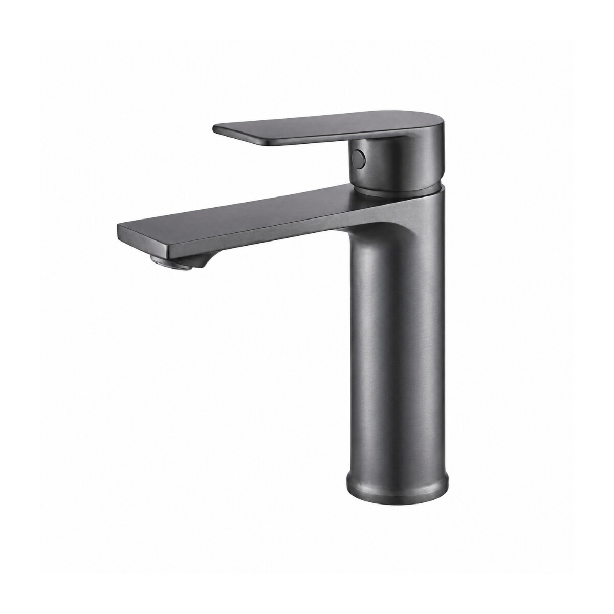 Grifería Monocomando De Lavatorio Negra 18 Cm Wico 