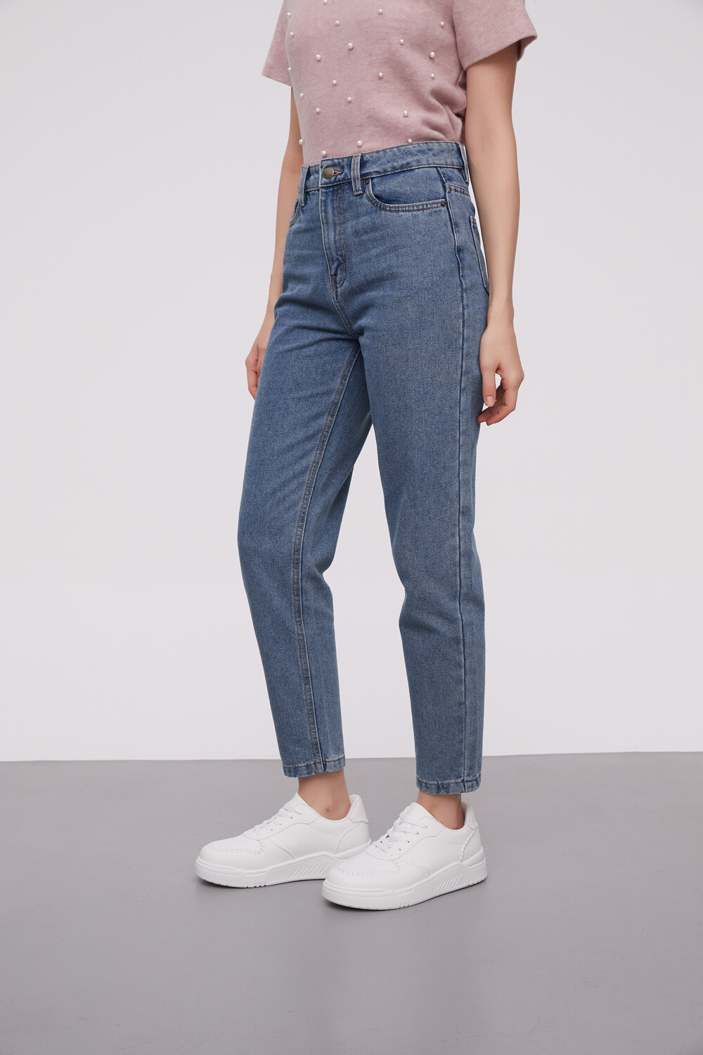 Pantalon Vacareli Azul Grisaceo