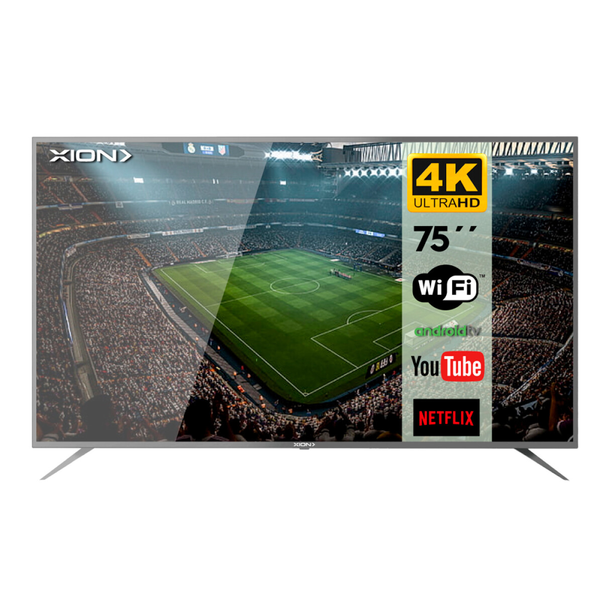 tv led smart 75" 4k 