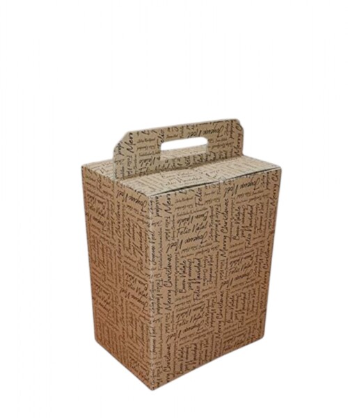 Porta panettone + botella. 43X24X34,5 cm - 38941 - WORDS Porta panettone + botella. 43X24X34,5 cm - 38941 - WORDS