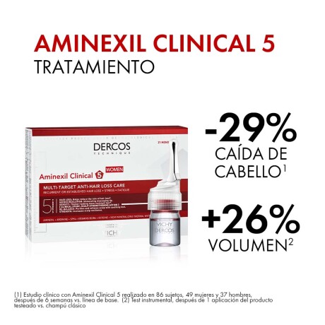 Vichy Dercos Tratamiento con Ampollas Anti caida Mujeres 12 Ampollas Vichy Dercos Tratamiento con Ampollas Anti caida Mujeres 12 Ampollas