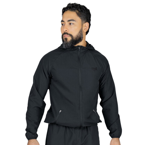 WINDBREAKER JACKET MEN EVERLAST NOMAD BK M6 NEGRO
