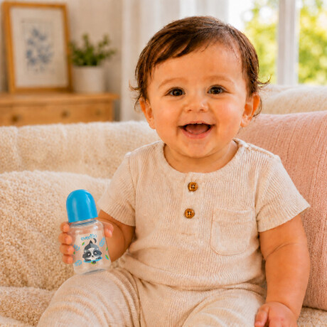 Mamadera Evenflo Forest Bebés 0-3M 120Ml Tetina Flujo Lento Celeste