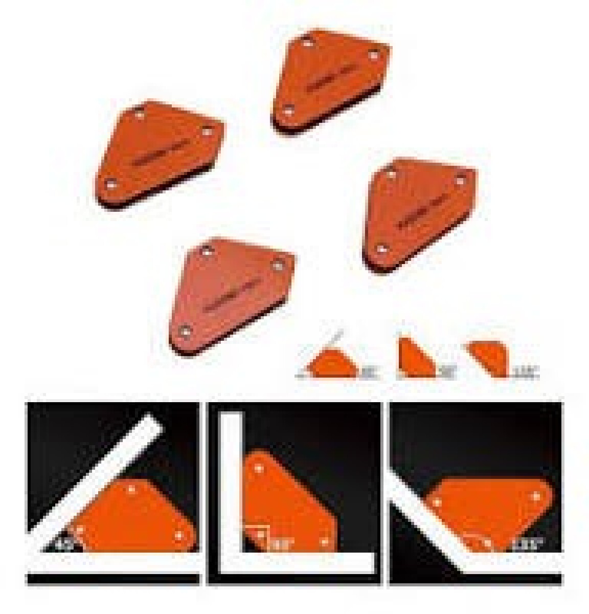 ESCUADRA ASAKI JGO 4PCS ASK15824. 
