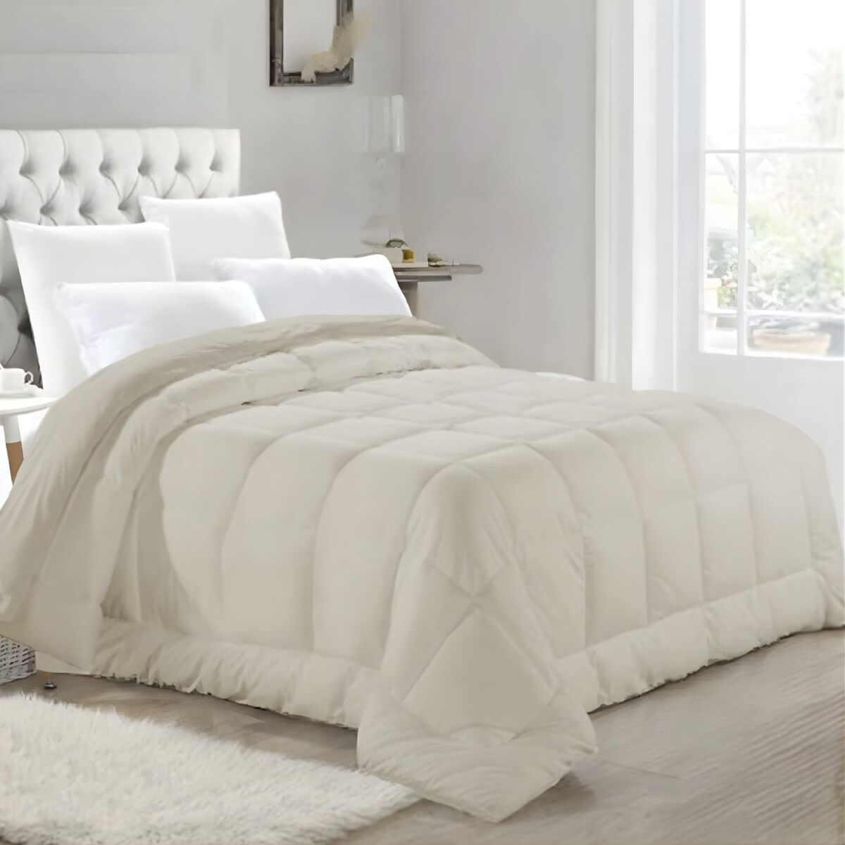 Acolchado 1 Plaza Richmond Plus - Beige 