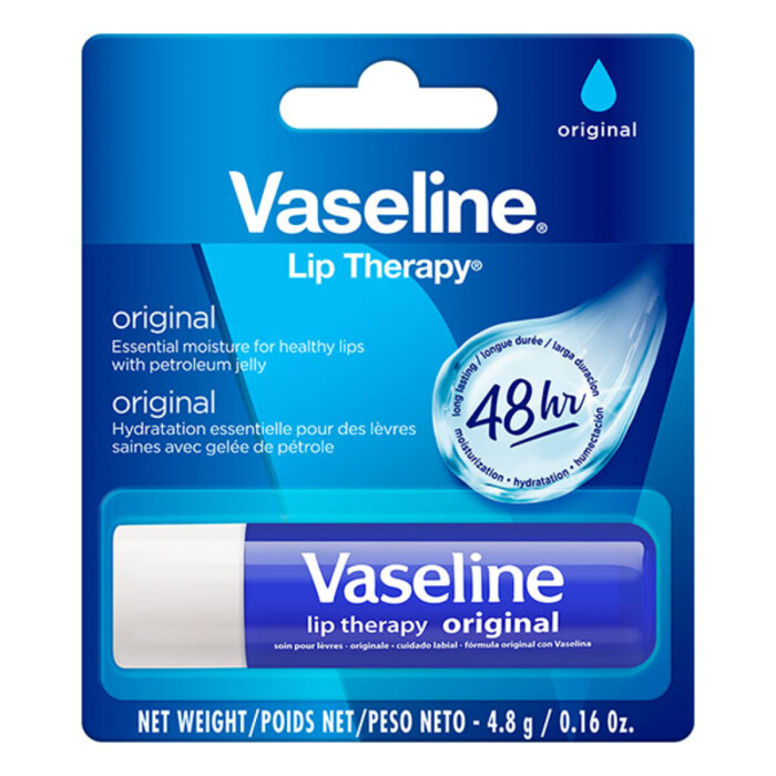 VASELINE LIP THERAPY ORIGINAL US 24X4.8G única