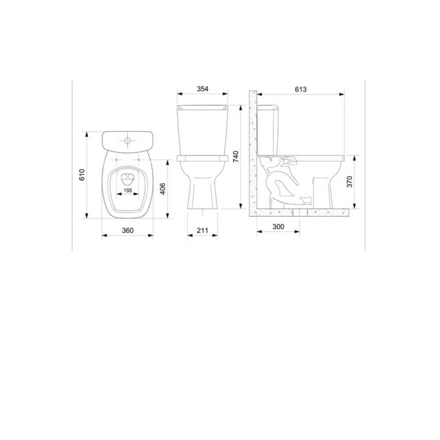 Kit Inodoro largo Art Kit Inodoro largo Art