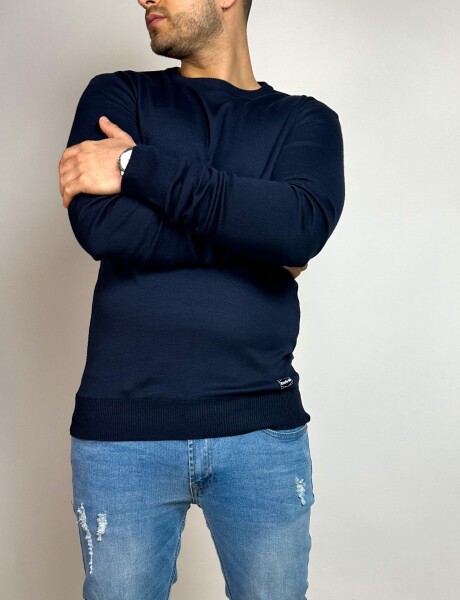 Sweater tejido Sigur Navy