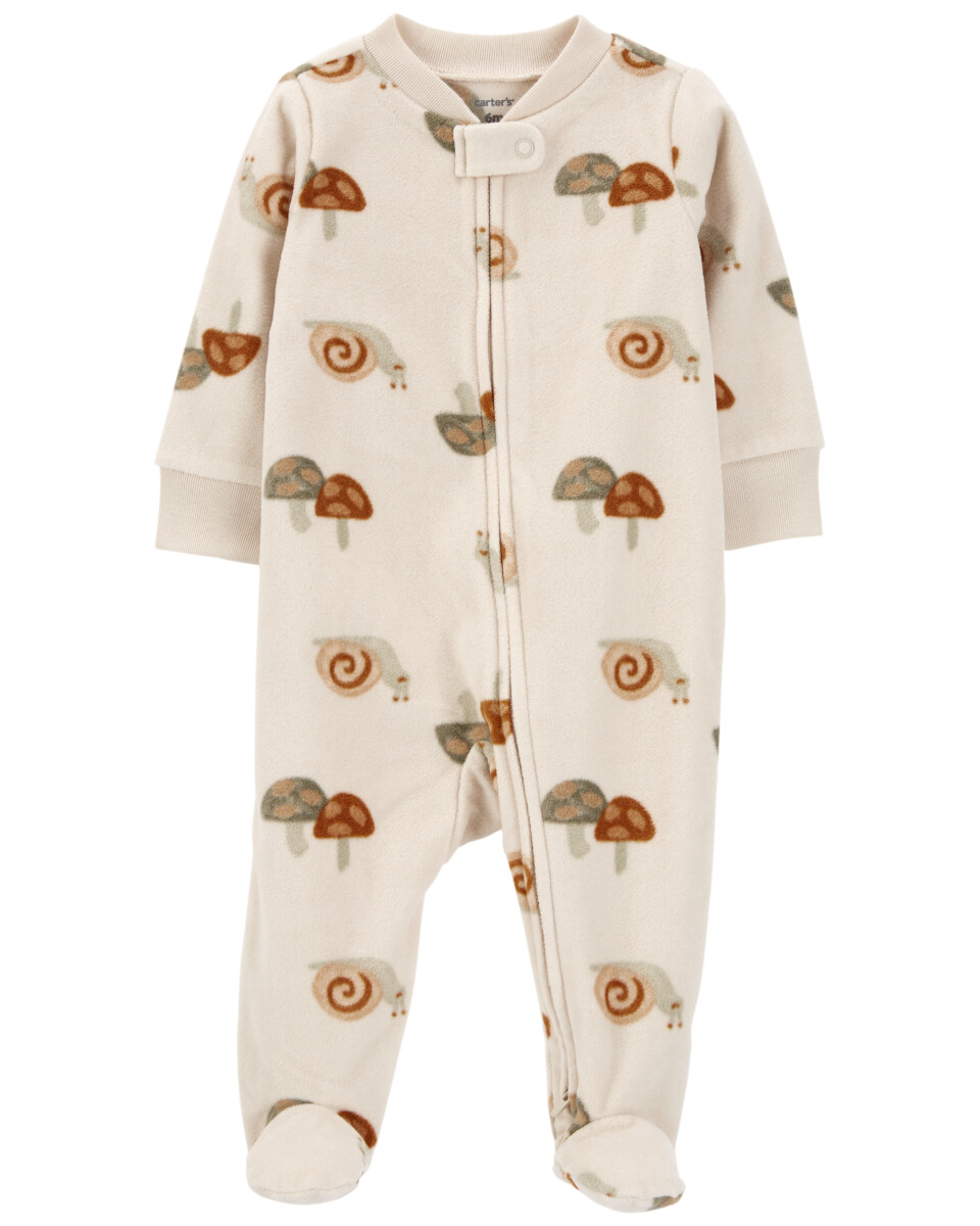 Pijama con pie caracol micropolar niño-bb carters - Variante unica 