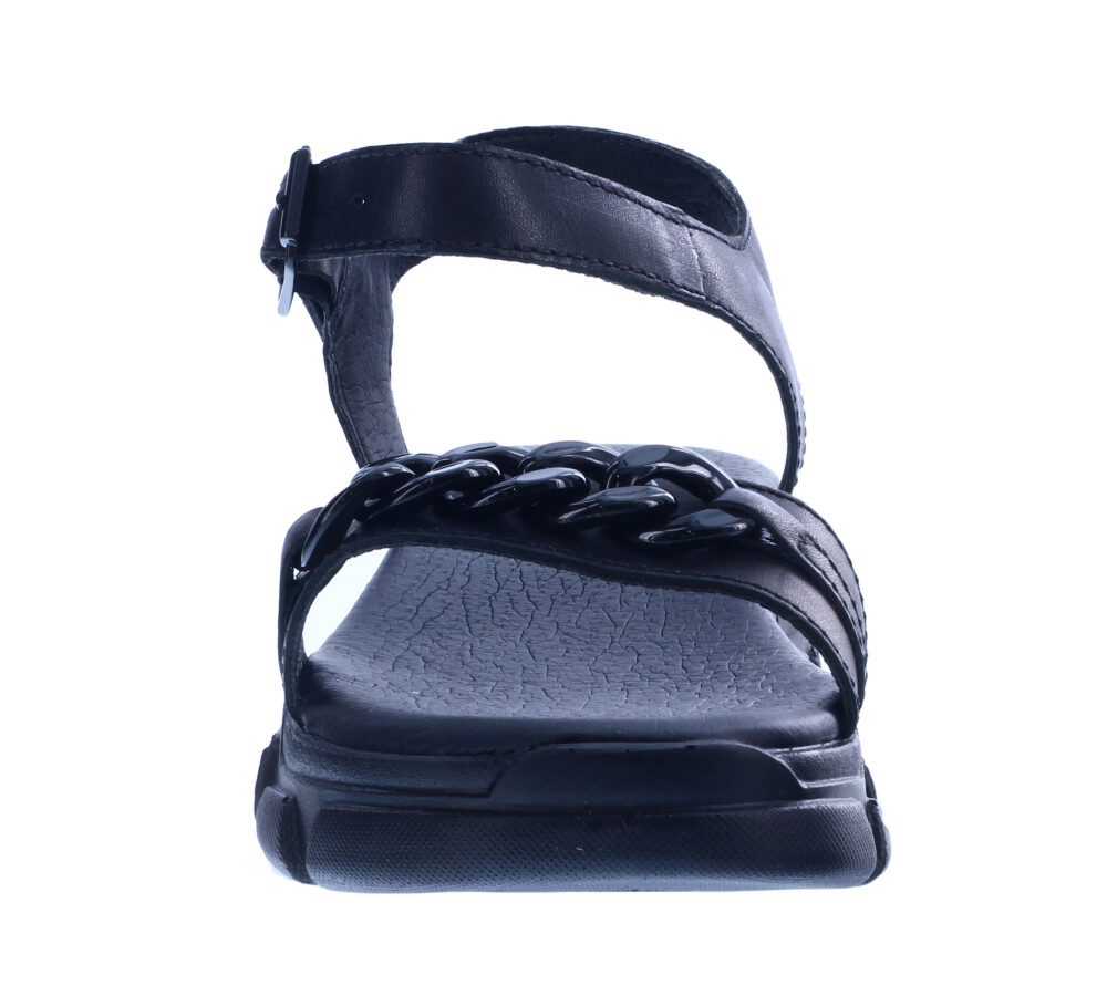 Sandalia c/hebilla Preto