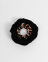 Skunzies Animal Print Maxi Scrunchie Plisada - Combinacion Bicolor