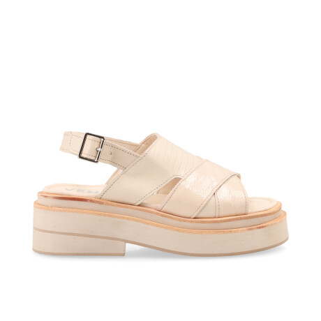 SANDALIAS CUERO ANNECY BEIGE