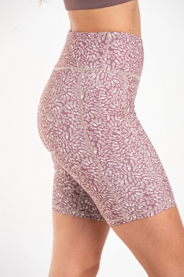 Biker Deportiva Tiro Alto Print