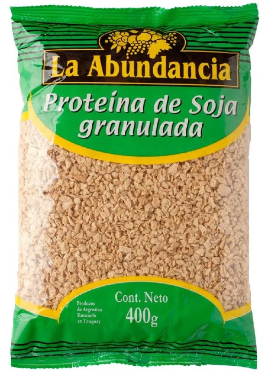 PROTEINA SOJA 400 GR LA ABUNDANCIA 