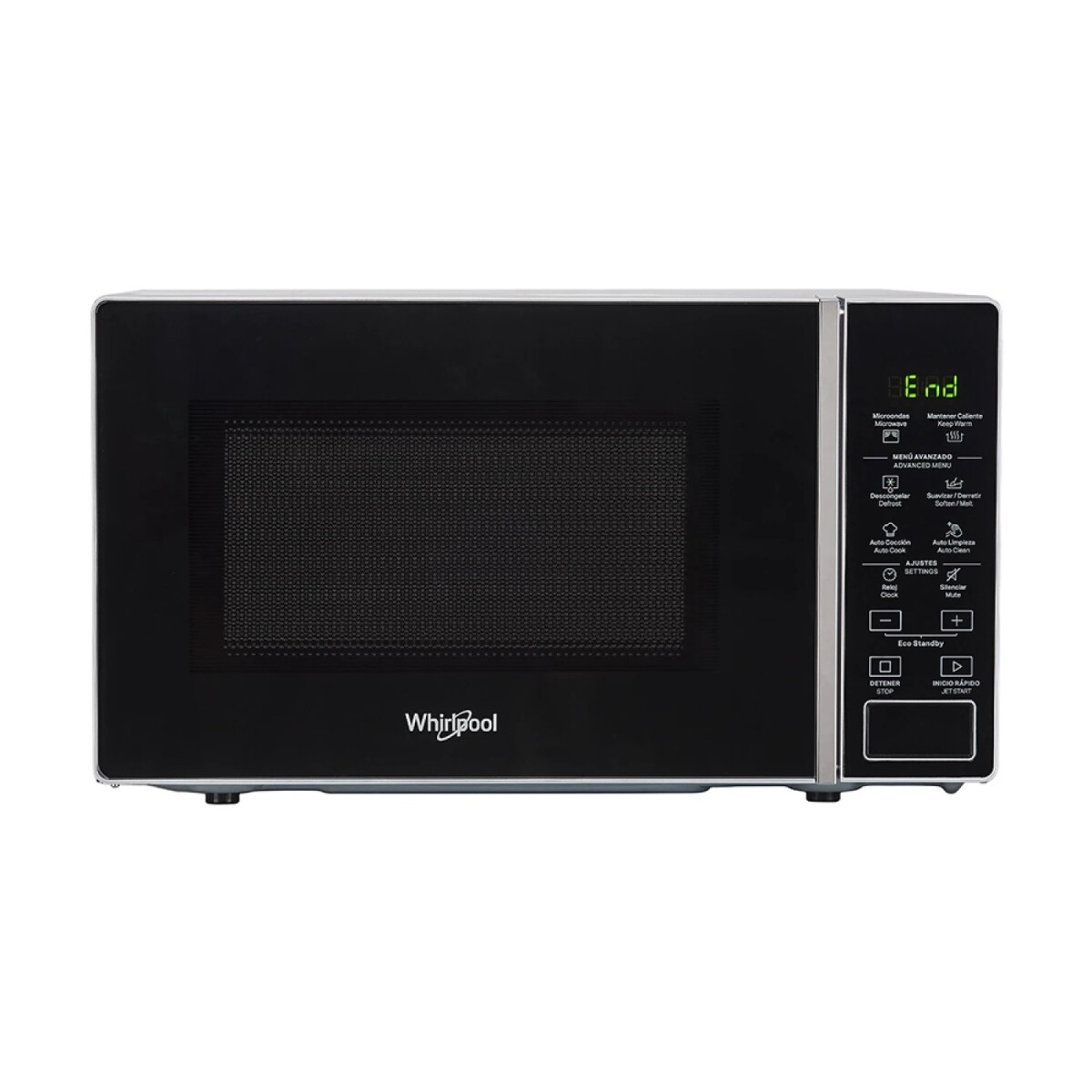 Microondas Digital Whirlpool WMS20SZIM 20L 700W - NEGRO 