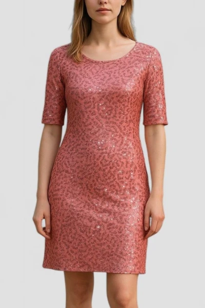 Vestido Shimmer Rosa