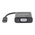 Manhattan adaptador USB-C a VGA Black Manhattan adaptador USB-C a VGA Black