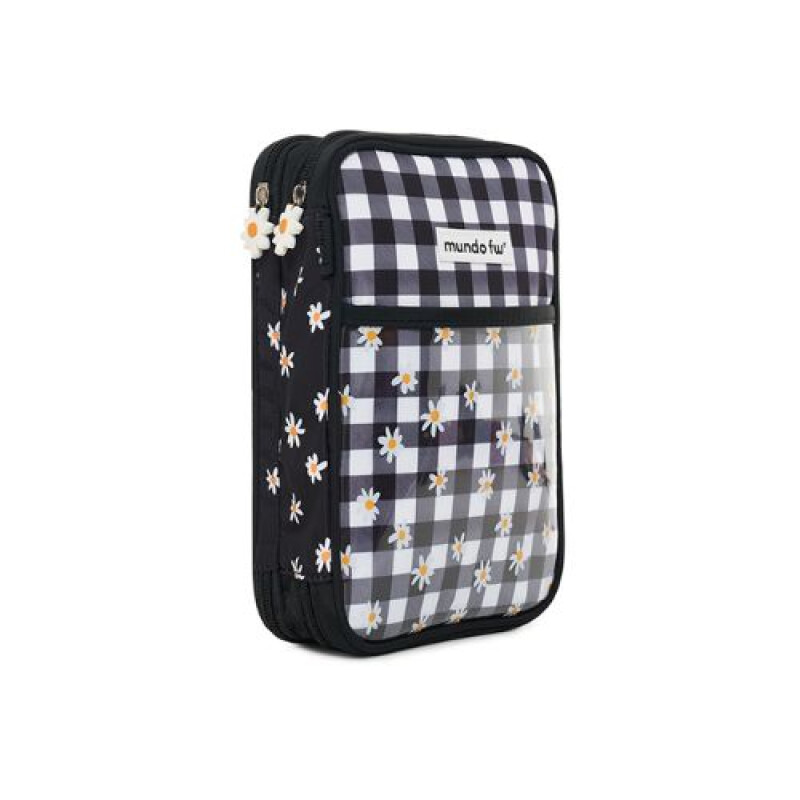 Cartuchera BLOOM POP - fw Negra